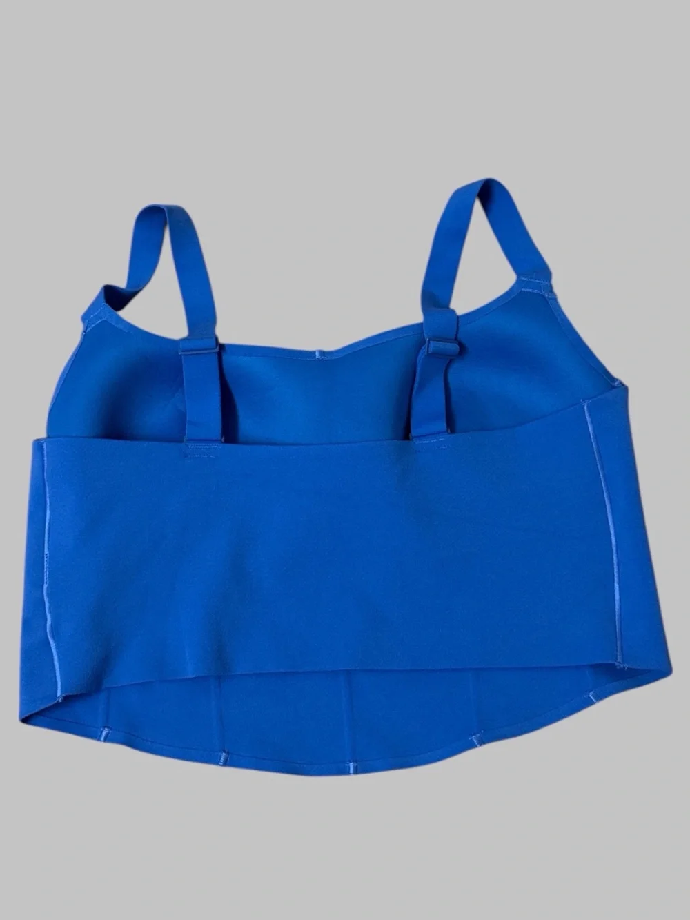 Aerie Offline Real Me Hold Up Corset Blue Sports Bra